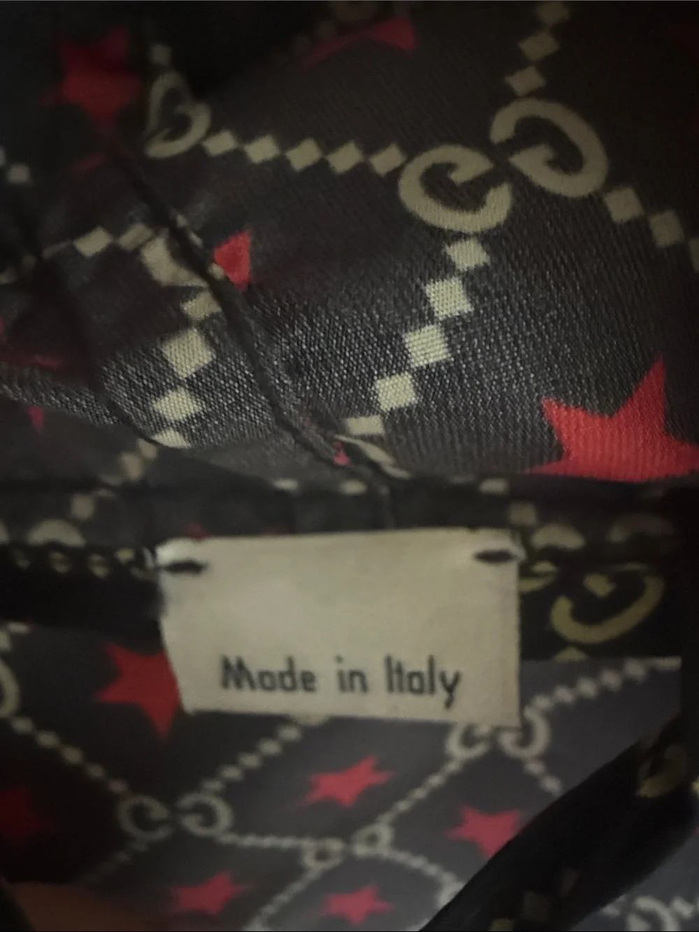Gucci Black Hooded Windbreaker